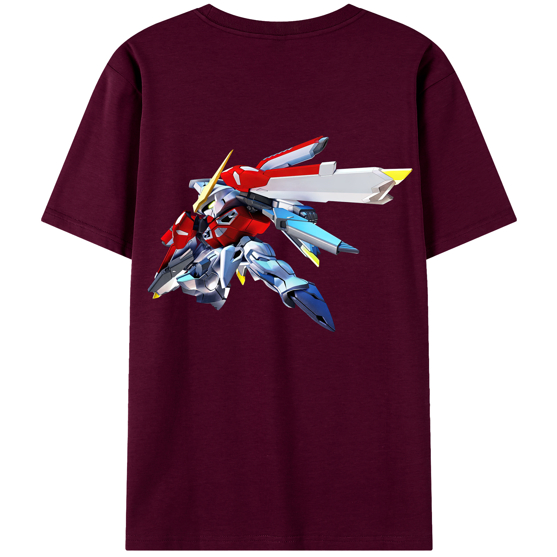 （画像用） 機動戦士ガンダム Mobile Suit Gundam レディース半袖Tシャツ(バックプリント)